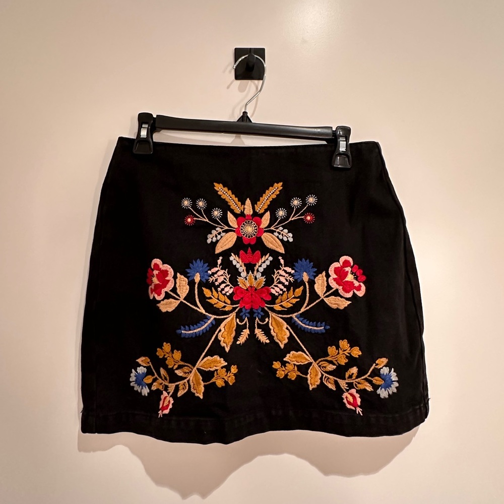 NWOT Black Topshop Mini skirt (Womens 6)